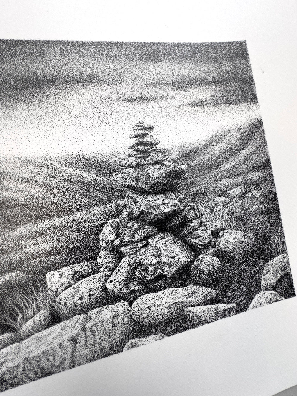 Drawing of a varde
