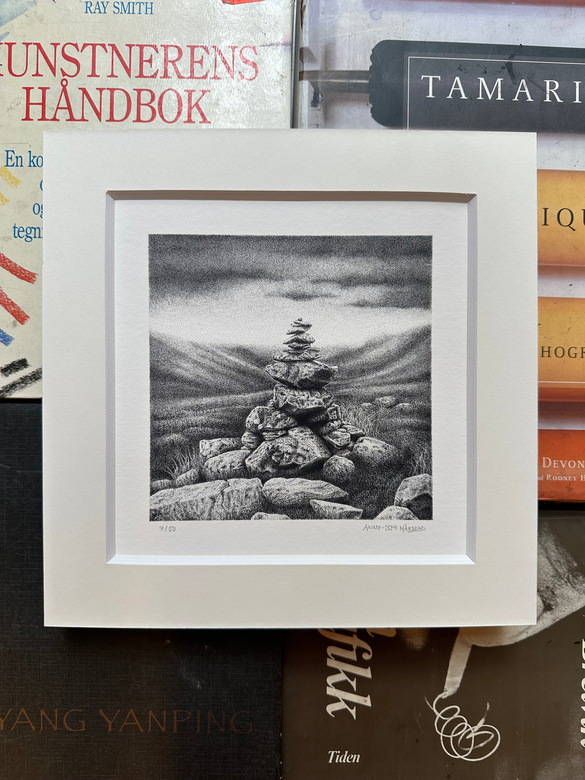 Fine art print av en Varde, den perfekte gave til turelskeren eller hytteeiere 