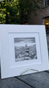 Kunstverk, fine art print av en Varde. Den perfekte gave for turelsker eller hytteeier