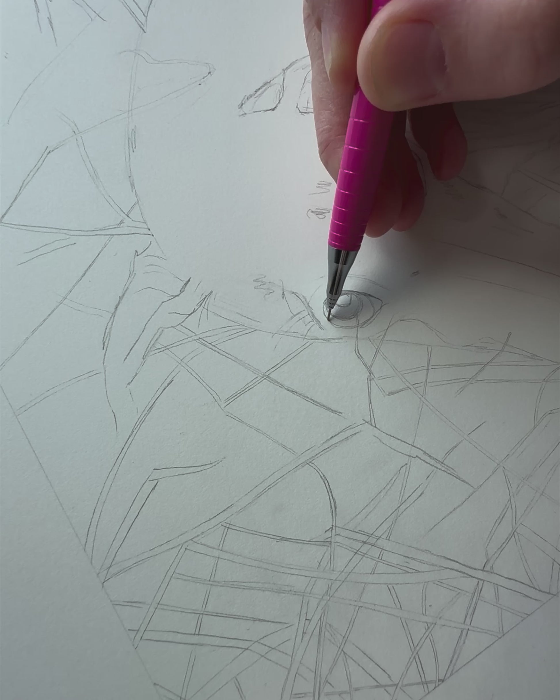 Drawing of the discarded Galgo